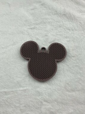 Brown Mickey-Shaped Pin Holder